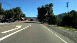 preview picture of video 'Motorcycle cruser ride highway 94 to highway S2 to Julian pt 4'