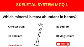Can You Ace This Ultimate Skeletal System Quiz? | Test Your Anatomy Knowledge!
