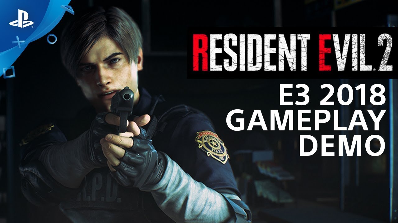 Resident Evil 2 - PS4 Gameplay Demo | PlayStation Live From E3 2018 - YouTube