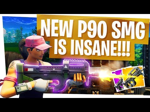 This NEW P90 Compact SMG is INSANE! - Fortnite Season 5 New Best Weapon?