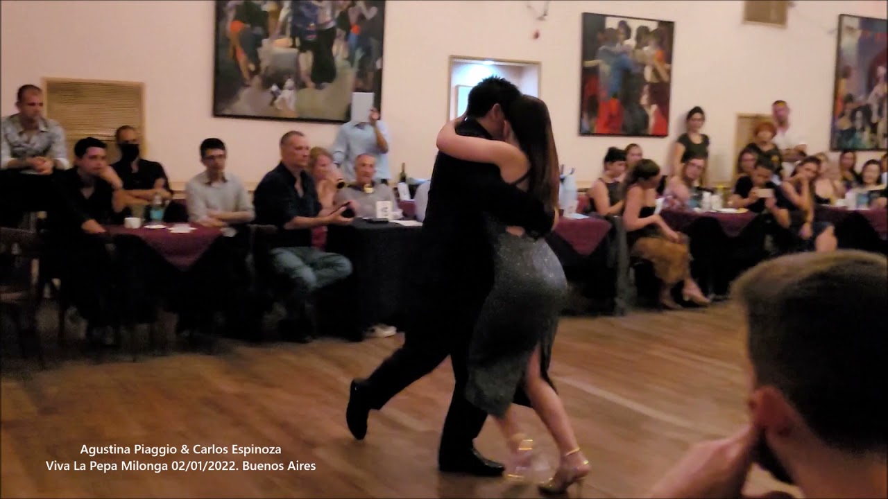 AGUSTINA PIAGGIO y CARLOS ESPINOZA en Viva La Pepa Milonga (2/4)