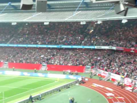 FC Nürnberg - Benfica Lissabon Choreo 01 Rückspiel UEFACUP