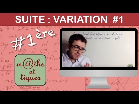 Study the direction of variation of a sequence (1) - First