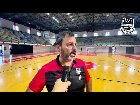 Grimal Futsal Barletta - Prima sgambata stagionale contro il F.C. Bisceglie, parla mister Ferrazzano