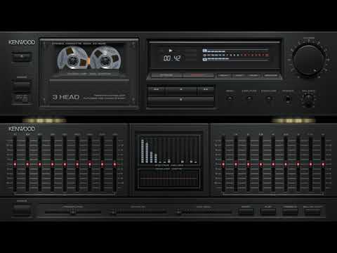 AIMP test - KENWOOD fine - Stereo Graphic Equalizer and Stereo Cassette Deck