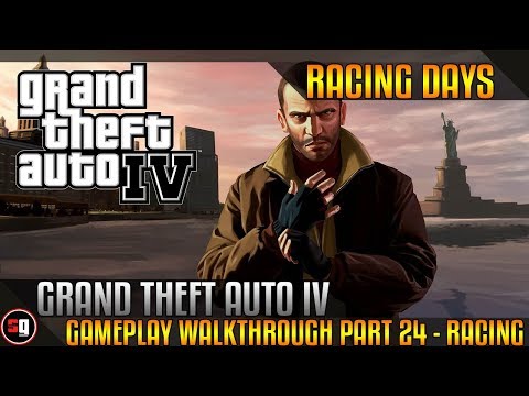 Grand Theft Auto IV Walkthrough Part 24 - Racing
