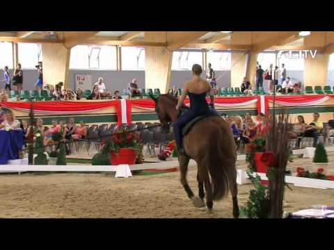 FEI European Vaulting Championships 2013 - Female Senior Compulsory 3rd Place - Simone Jäiser