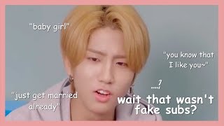 things stray kids say that seem like fake subs [THAI/ENG]