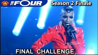Sharaya J raps “Say Less” Final Challenge / Battle Performance The Four Season 2 FINALE S2E8