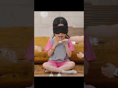 Can Emily tell apart Original, Light, and Sugar-Free?😂 #shorts