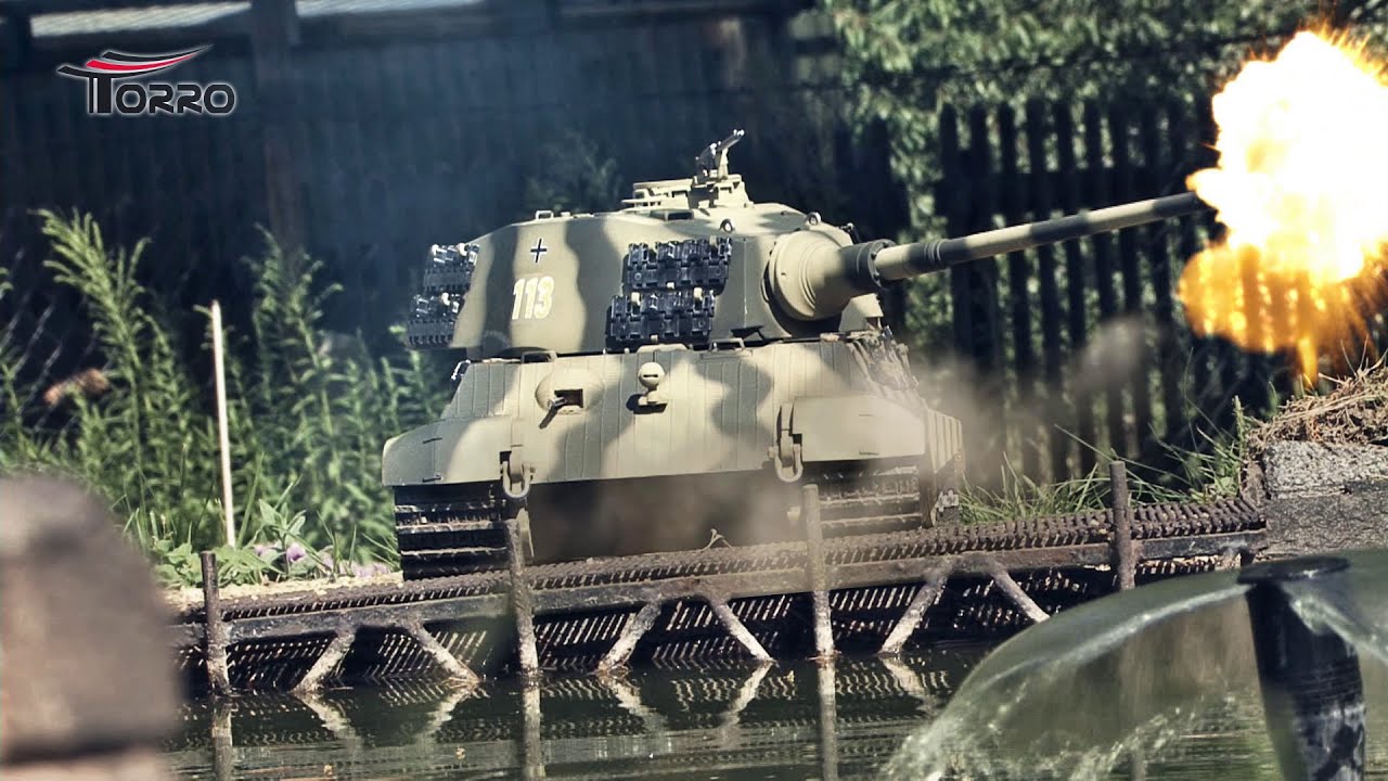 Torro Panzer 1:16 Leopard 2A6 IR Weiss