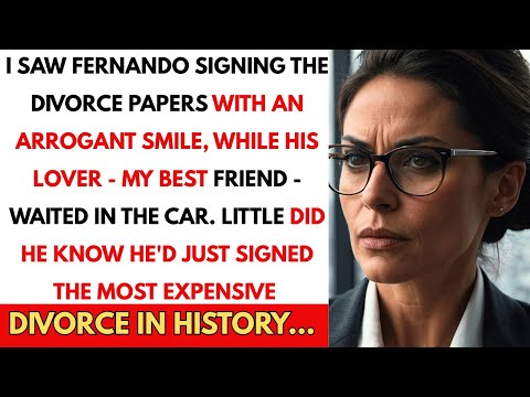 I SAW FERNANDO SIGNING THE DIVORCE PAPERS WITH AN ARROGANT SMILE, WHILE HIS LOVER - MY BEST FRIEND -
