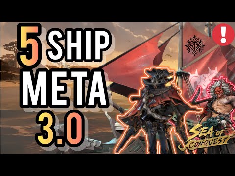 5 Ship META 3.0 Cutthroat Build - Sea of Conquest S4