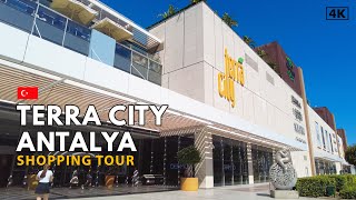 TERRA CITY 🇹🇷 The BEST shopping center in ANTALYA 💰 WALKING TOUR #terracity #sho