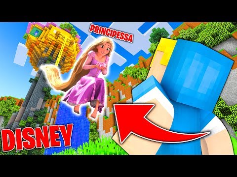 CONOSCO UNA PRINCIPESSA DISNEY DELLE FIABE su MINECRAFT!!