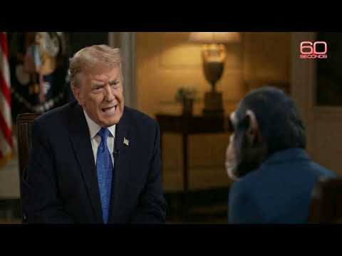 "60 SECONDS" - Trump's SHOCKING Monkey Interview (SATIRE)