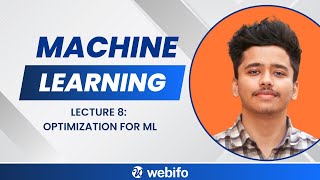 Download the video "Lecture 8: Optimization for ML"