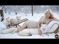 4K AI Art Lookbook Video Of AI Girl Enchanting Winter Queen A Breathtaking AI Masterpiece