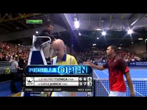 Tsonga won Metz 2011