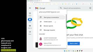 How to Start a Chat Using Email on Google Chat