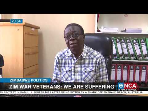 Zimbabwe war veterans We are suffering