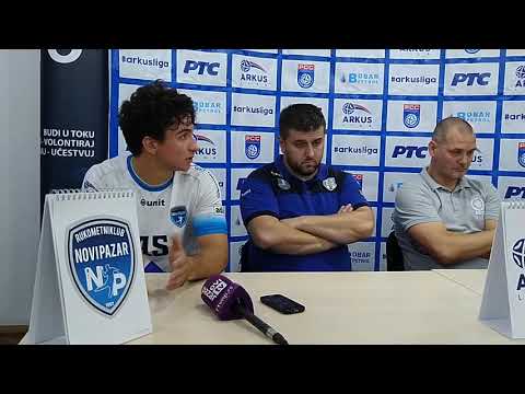 ARKUS liga 5. kolo / RK Novi Pazar - RK Obilić / Konferencija za medije