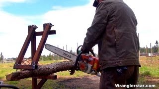 A Better Way To Cut Firewood