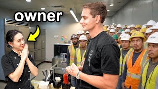 Finding Empty Restaurants, Then Bringing 100 Construction Workers MQDEFAULT Thumbnail