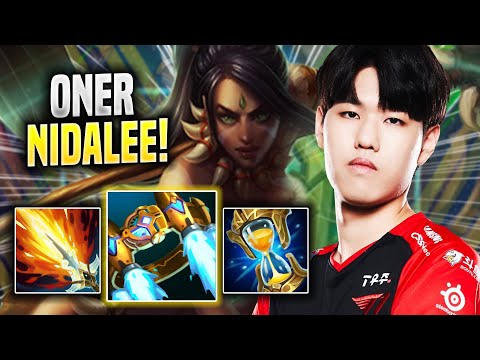 ONER IS A GOD WITH NIDALEE! - T1 Oner Plays Nidalee JUNGLE vs Zac! | Season 2022