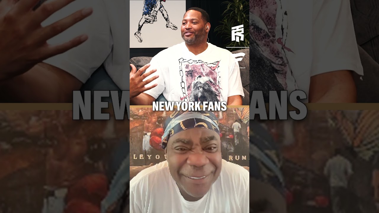 Tracy Morgan’s HILARIOUS response to Knicks interview question #NBA #NewYork #Knicks
