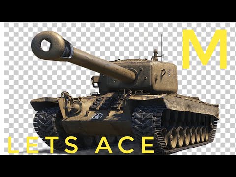 Wot Blitz- T30 100% AMMO RACK (Let’s Ace Gold MASTERY.  5K+Dam) Mastery #334