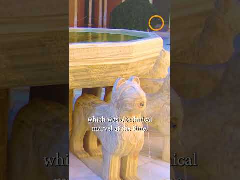 #26. Alhambra│7. The palace contains the legendary Lion Fountain│#alhambra #monument #unesco #facts