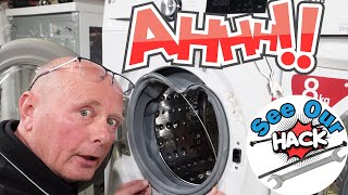 Replace Your Washing Machine Door Seal Gasket Band Spring LG, Samsung & Daewoo Easy Hack