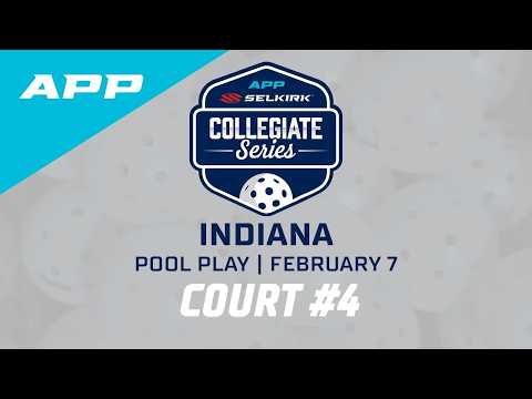 Court 4 | Day 1 | The 2025-26 APP Selkirk Collegiate Series - Indiana