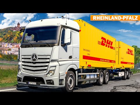 ETS 2: Mit dem LKW in engen Gassen in Rheinland-Pfalz | EURO TRUCK SIMULATOR 2