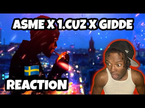 AMERICAN REACTS TO SWEDISH DRILL RAP! 1 CUZ & ASME & GIDDE - 1MILL (OFFICIAL MUSIC VIDEO) REACTION