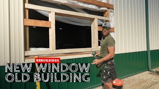 New Window Installation in an Old Building