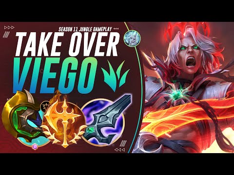 VIEGO JUNGLE Is Still STRONG: 89% KP & Aggressive Pathing To HARD CARRY And Climb After The Nerfs!