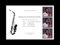 Have You Met Miss Jones - Kenny Garrett - Alto Sax Solo Transcription