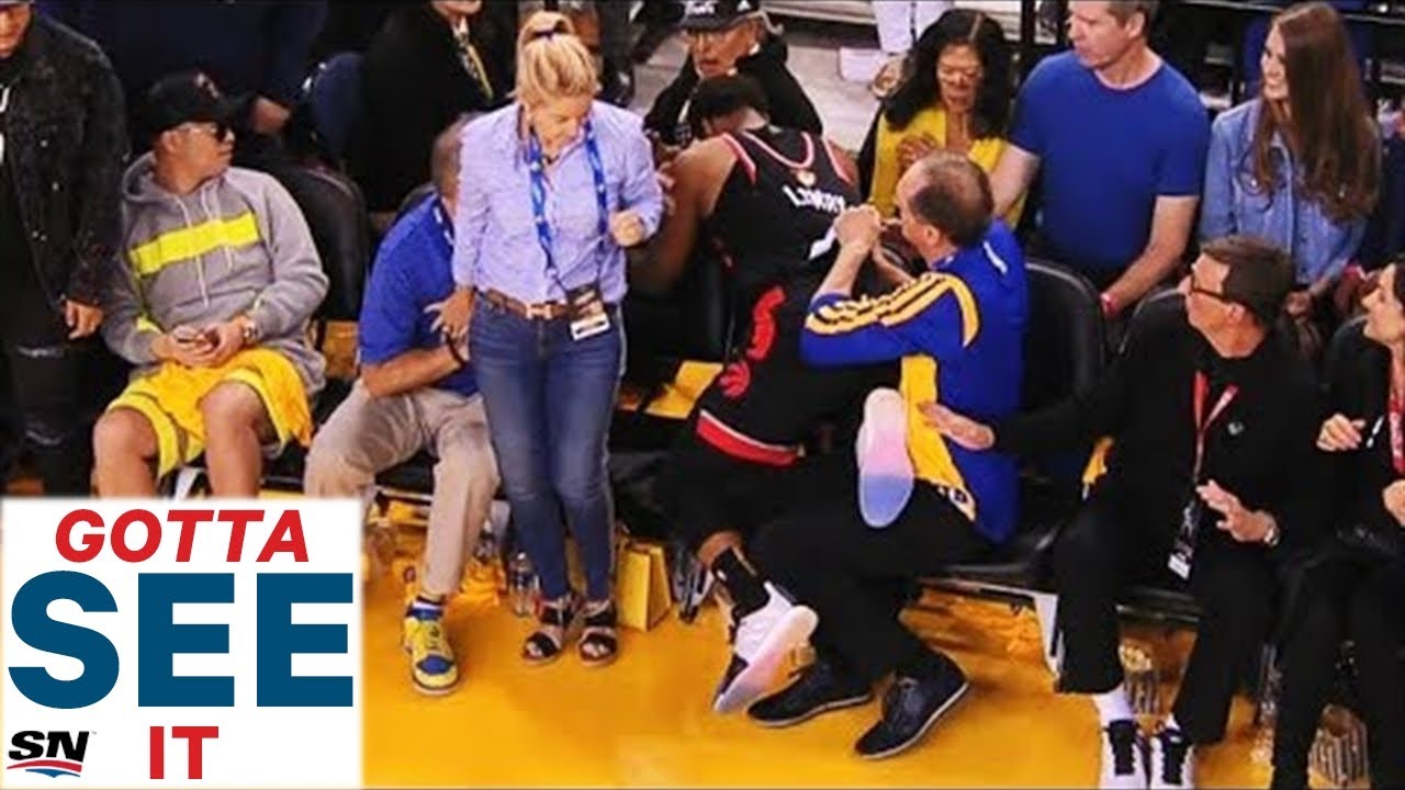 GOTTA SEE IT: Fan Gets Ejected For Shoving Kyle Lowry In Game 3 Of NBA Finals