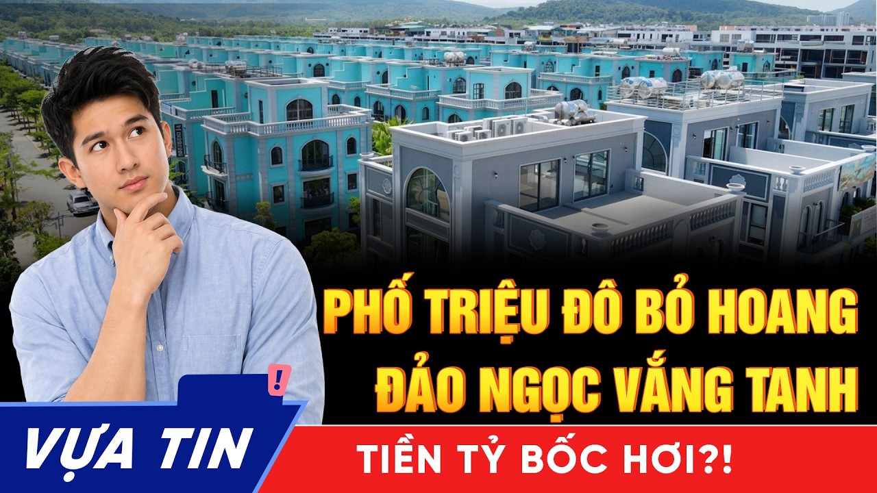 Bi kịch Phú Quốc: Dãy phố triệu đô bỏ hoang – sự thật gây sốc!
