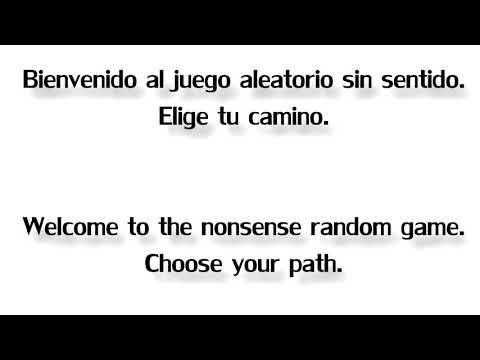 THE NONSENSE RANDOM GAME.