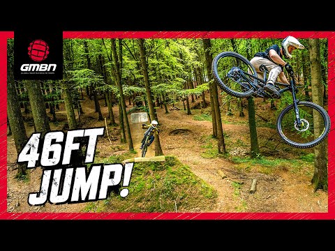 Finding The UK's Biggest Jump Line pt.1 | Wind Hill Bike Park