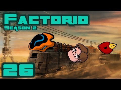 Let's Play Factorio Co-Op [0.15x] - PC Gameplay Part 26 - Put Up The Walls!