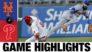 Mets vs. Phillies Game Highlights (4/11/22) | MLB Highlights