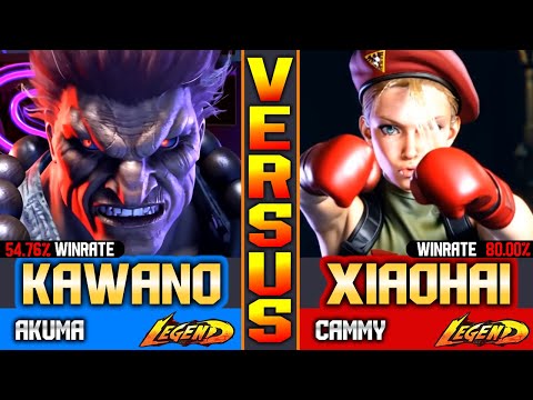 SF6 XiaoHai (Cammy Vs Akuma) Kawano ▰ High Level
