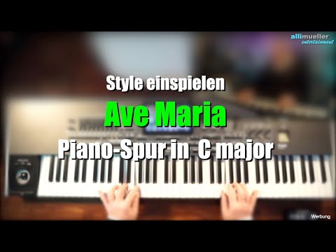 KORG Pa1000/4X - "Ave Maria" - Style einspielen & BASS INVERSION  - # 744