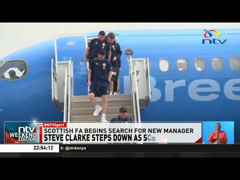 Steve Clarke steps down as Scotland head coach after Worl Cup elimination