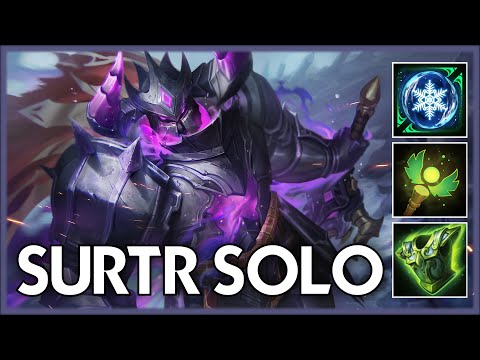 REINVENTING SOLO BUILDS - Surtr Solo Ranked Conquest