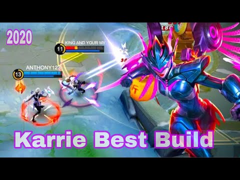 karrie Best Build 2020 | High Damage Build for karrie